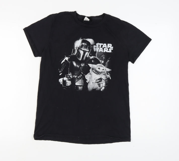 Fruit of the Loom Star Wars T-Shirt, Black, Medium, Graphic Print