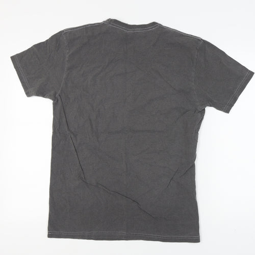 Next Level Apparel Unisex Grey Graphic T-Shirt L