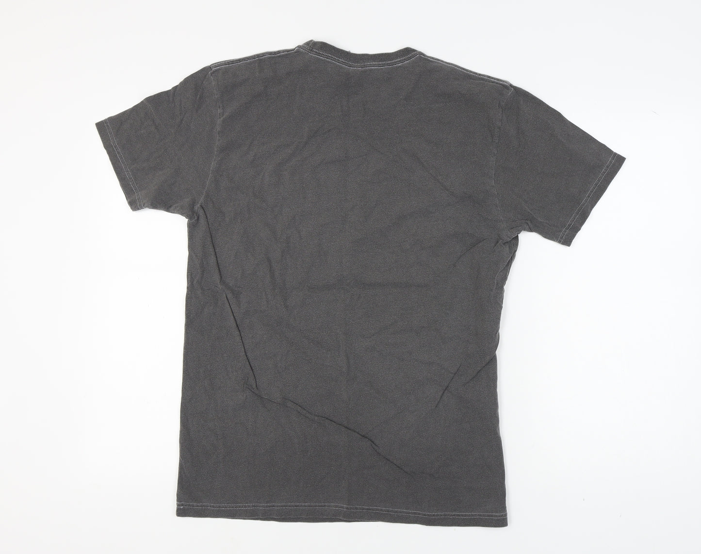 Next Level Apparel Unisex Grey Graphic T-Shirt L