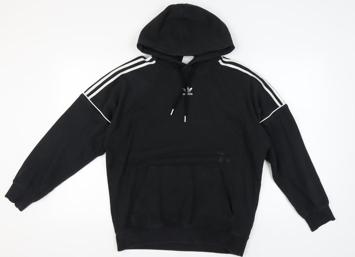 Adidas Unisex Black Hoodie M with Logo