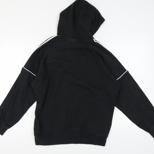 Adidas Unisex Black Hoodie M with Logo