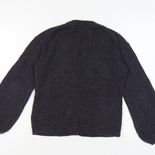 The White Company Women's Black Cardigan UK 8