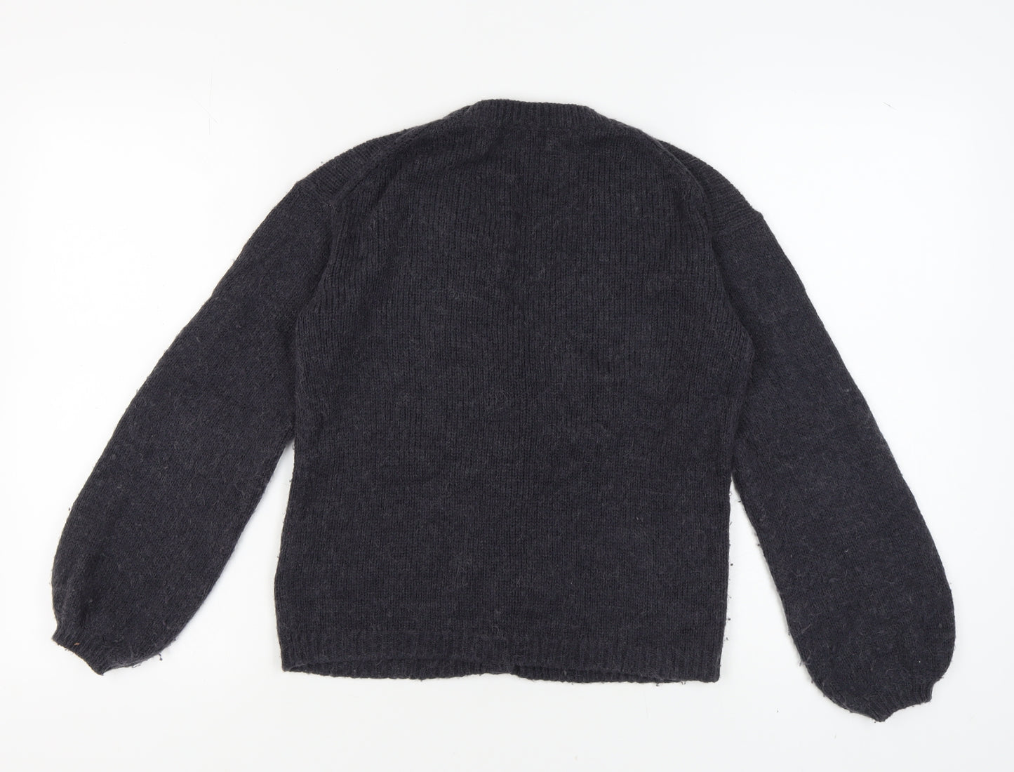 The White Company Women's Black Cardigan UK 8