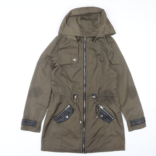 Red Herring Women's Green Parka Jacket, Size S