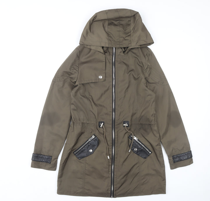 Red Herring Women's Green Parka Jacket, Size S