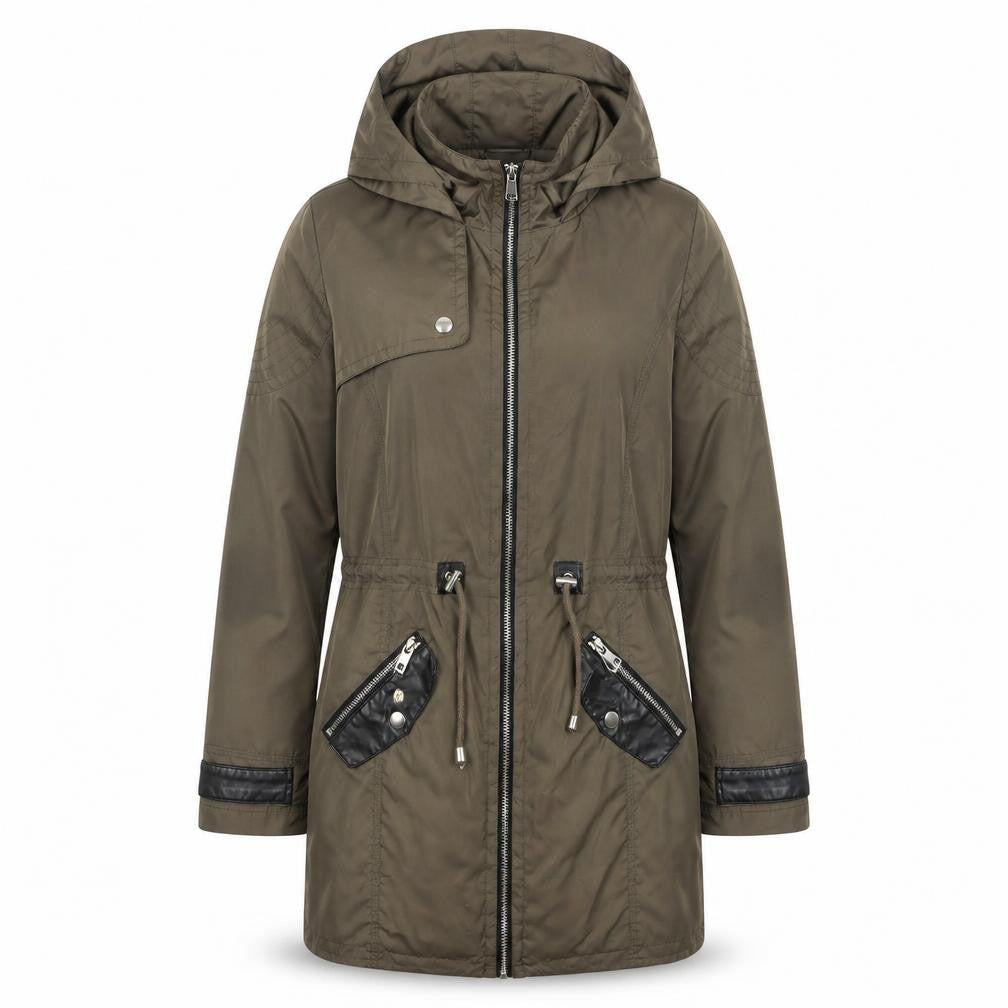 Red Herring Women's Green Parka Jacket, Size S