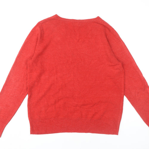 Next Women's Red Pullover Jumper Size 18