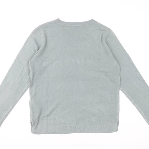 Marks and Spencer Women's Green Pullover Jumper