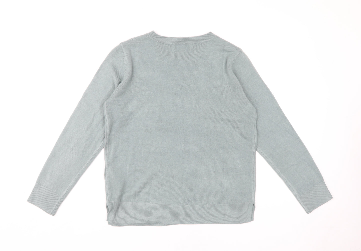 Marks and Spencer Women's Green Pullover Jumper