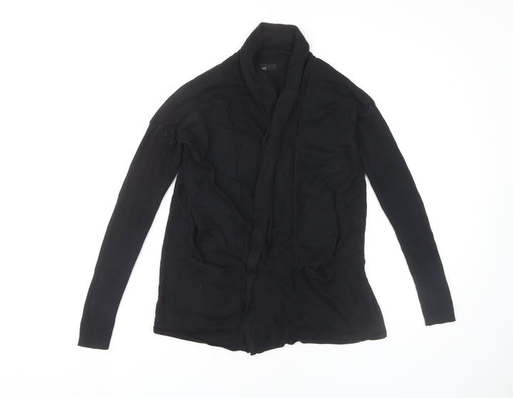 Next Women's Black Open Front Cardigan Size 10