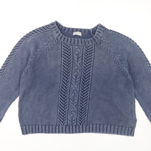 Marks and Spencer Women's Blue Pullover Jumper - Size 18