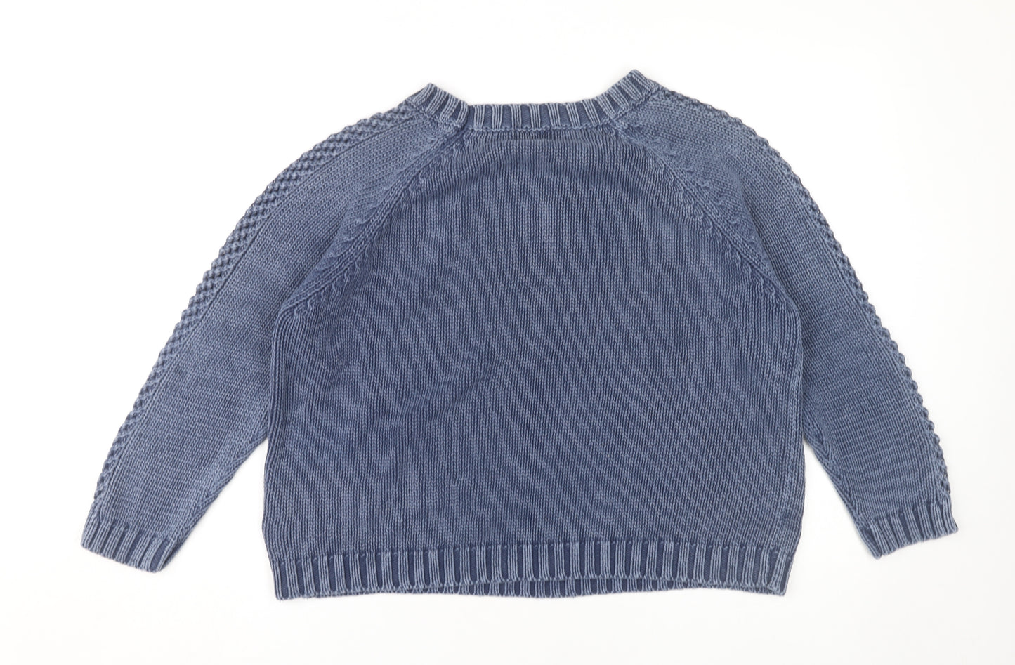 Marks and Spencer Women's Blue Pullover Jumper - Size 18