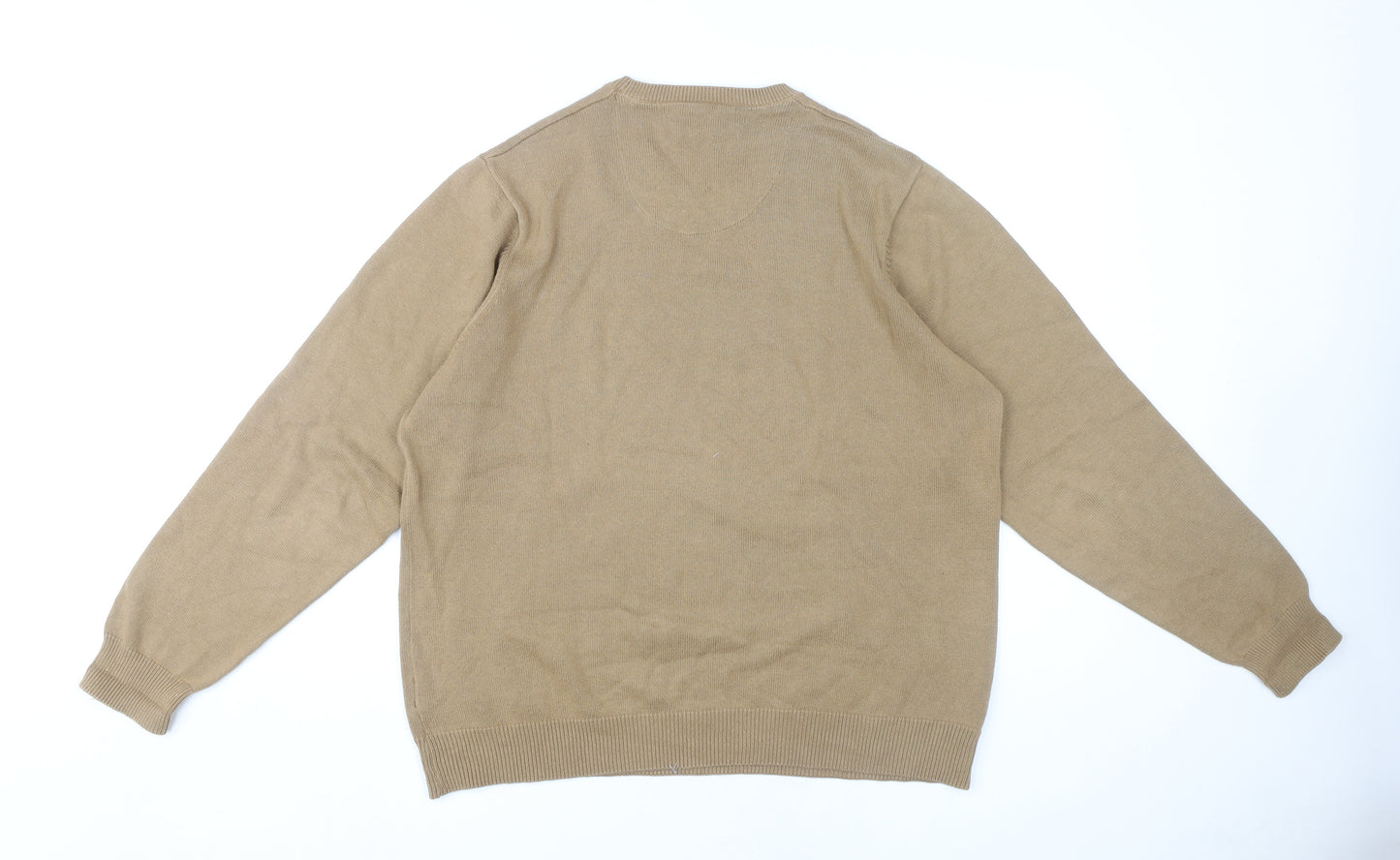 Marks and Spencer Women's Beige Pullover Jumper L