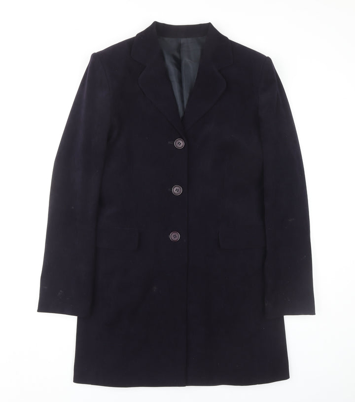 Dorothy Perkins Women's Black Long Coat Size 10