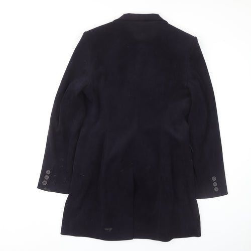 Dorothy Perkins Women's Black Long Coat Size 10