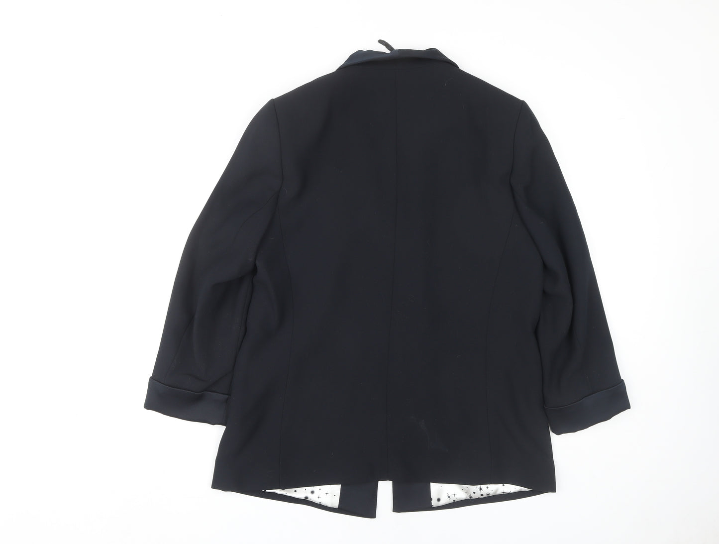 Marks and Spencer Women's Black Shawl Blazer Size 12