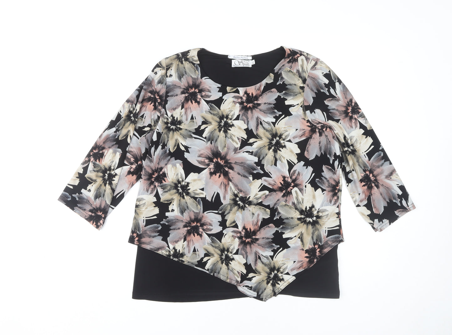 Anne Smith Women's Multicoloured Floral Blouse M/L