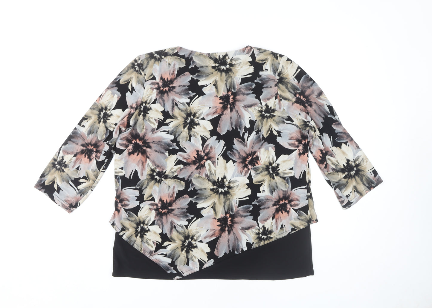 Anne Smith Women's Multicoloured Floral Blouse M/L