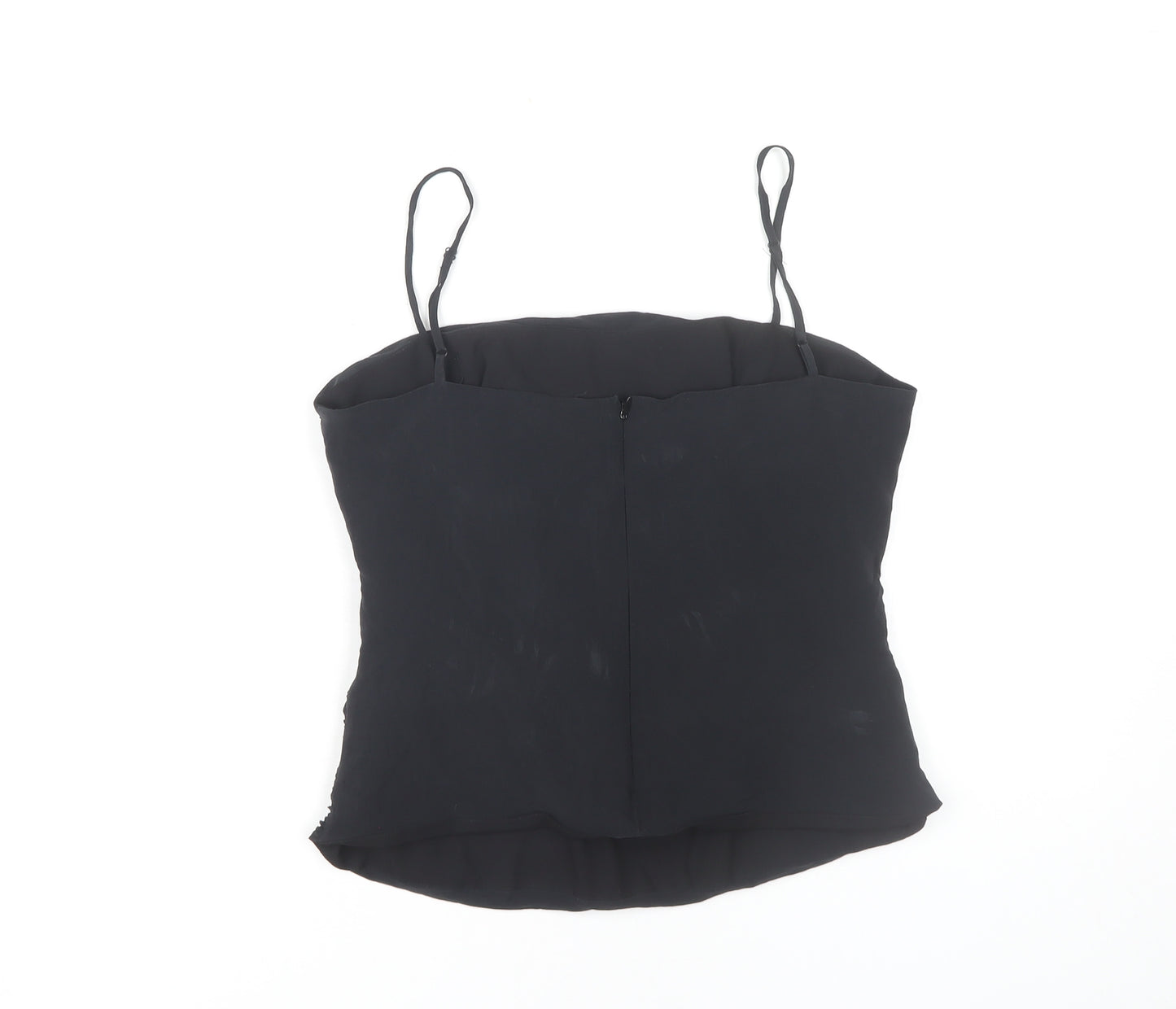 Monsoon Women's Black Silk Camisole, Size 14