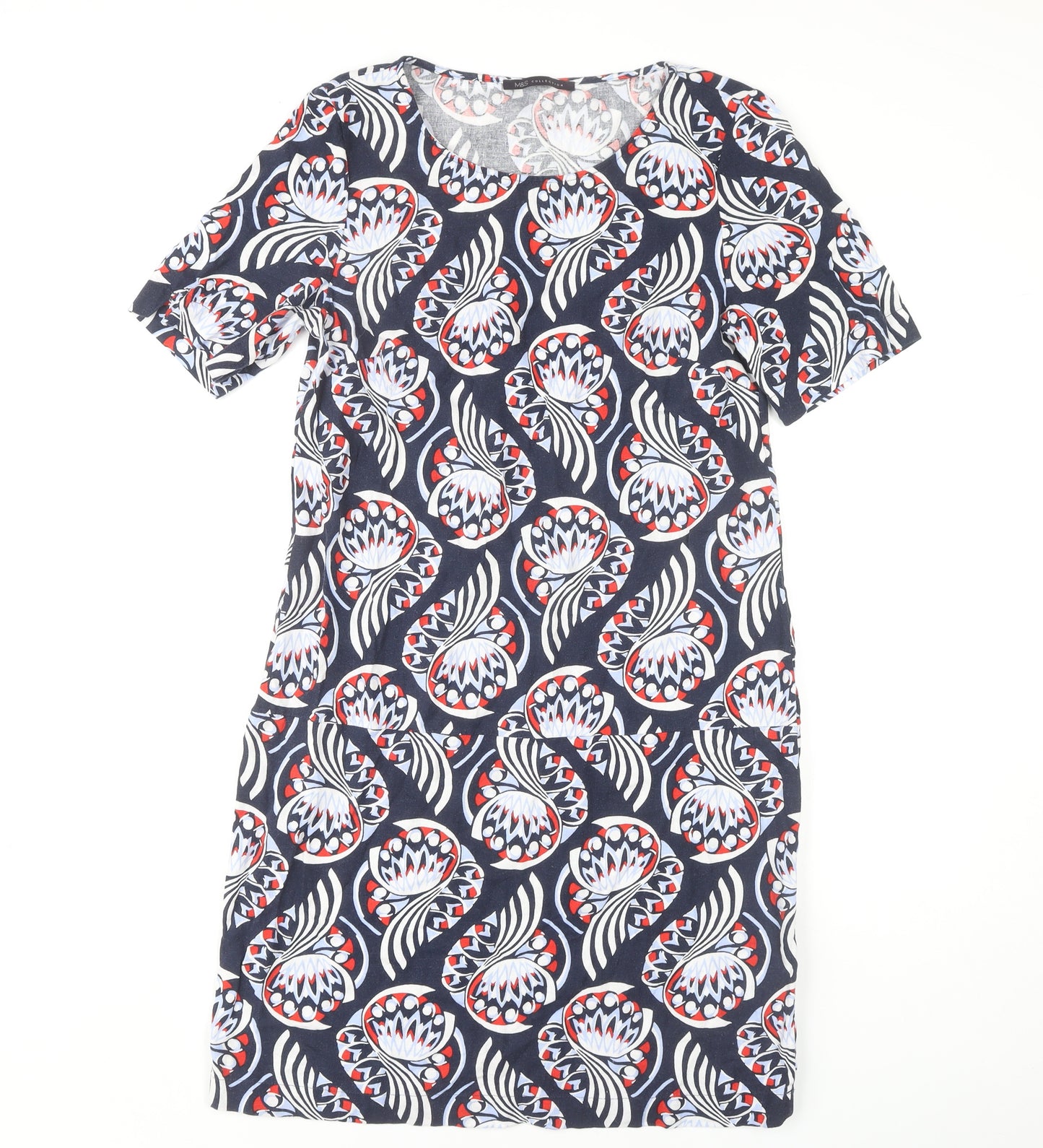 Marks and Spencer Women's Multicoloured Dress, Size 10