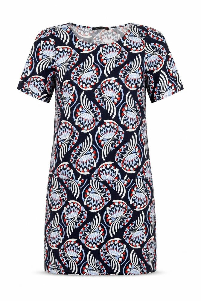 Front view of Marks & Spencer Women's Multicoloured Dress, size 10