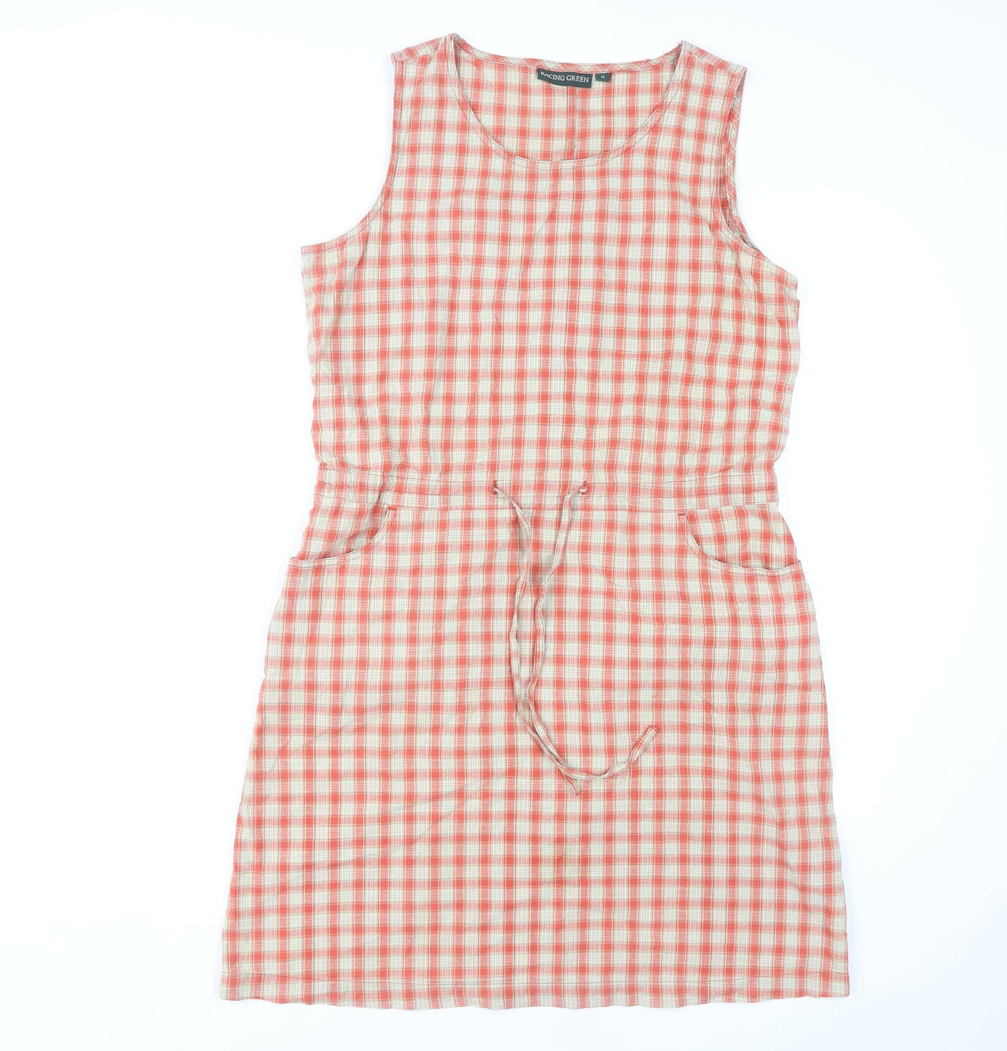 Racing Green Women's Multicolour Check Dress 14