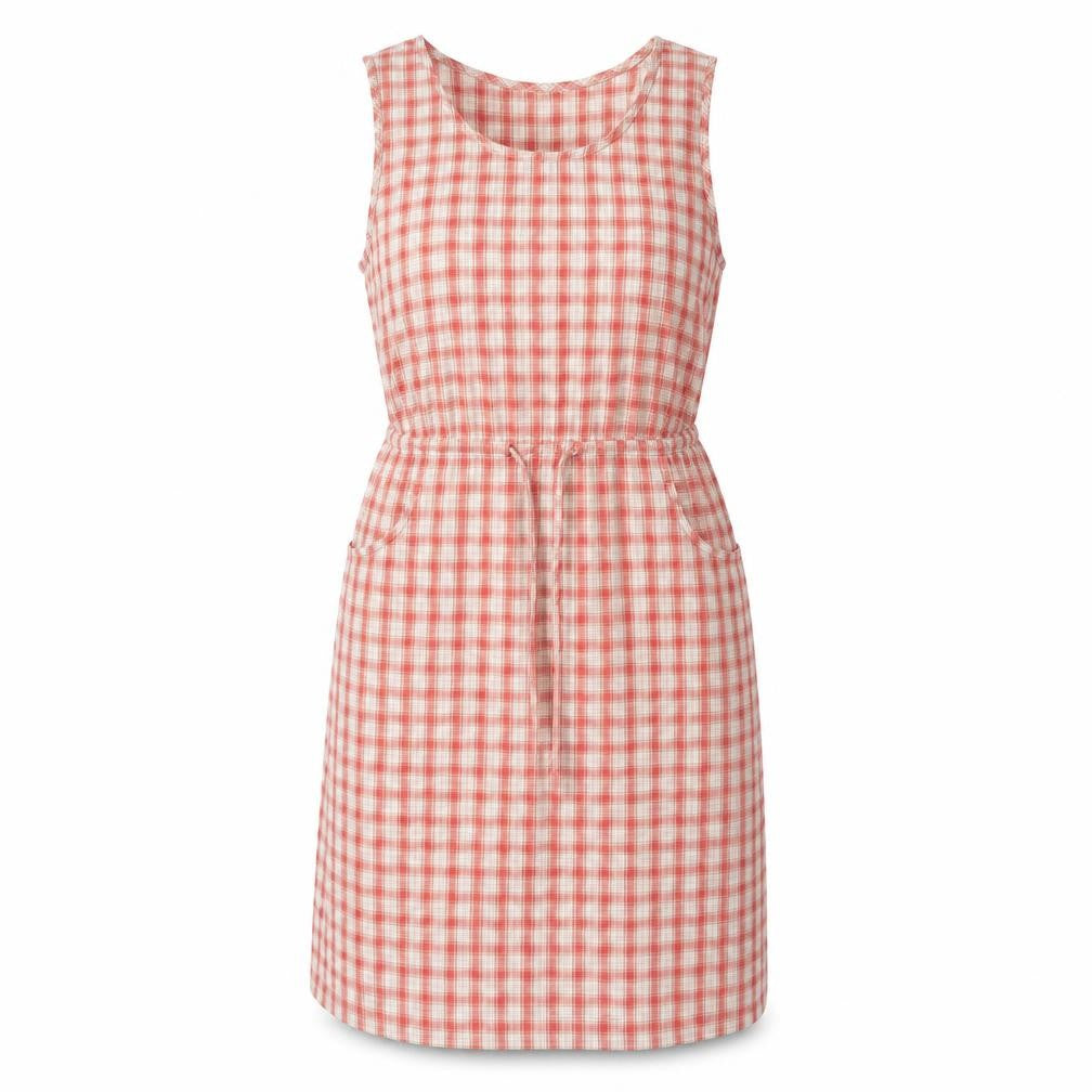 Front view of Racing Green Women's Multicolour Check Dress 14