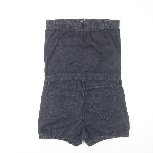 Aphrodite Women's Blue Denim Playsuit Size XL