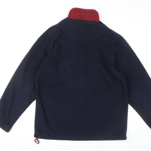 Marks & Spencer Men's Blue Pullover Sweatshirt Medium