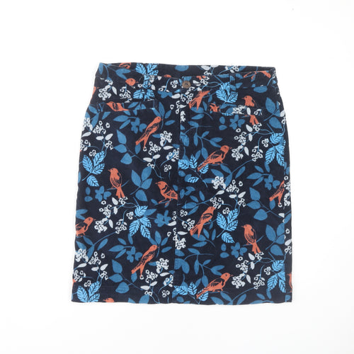 Lily Originals Women's Multicoloured Floral Skirt - Size 12