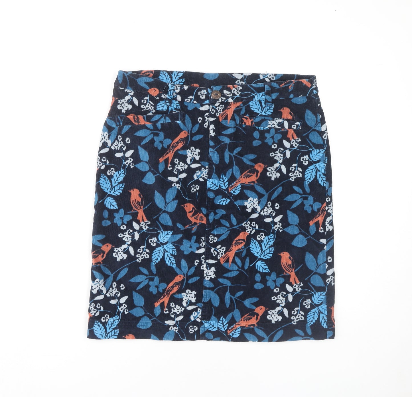 Lily Originals Women's Multicoloured Floral Skirt - Size 12