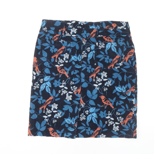 Lily Originals Women's Multicoloured Floral Skirt - Size 12
