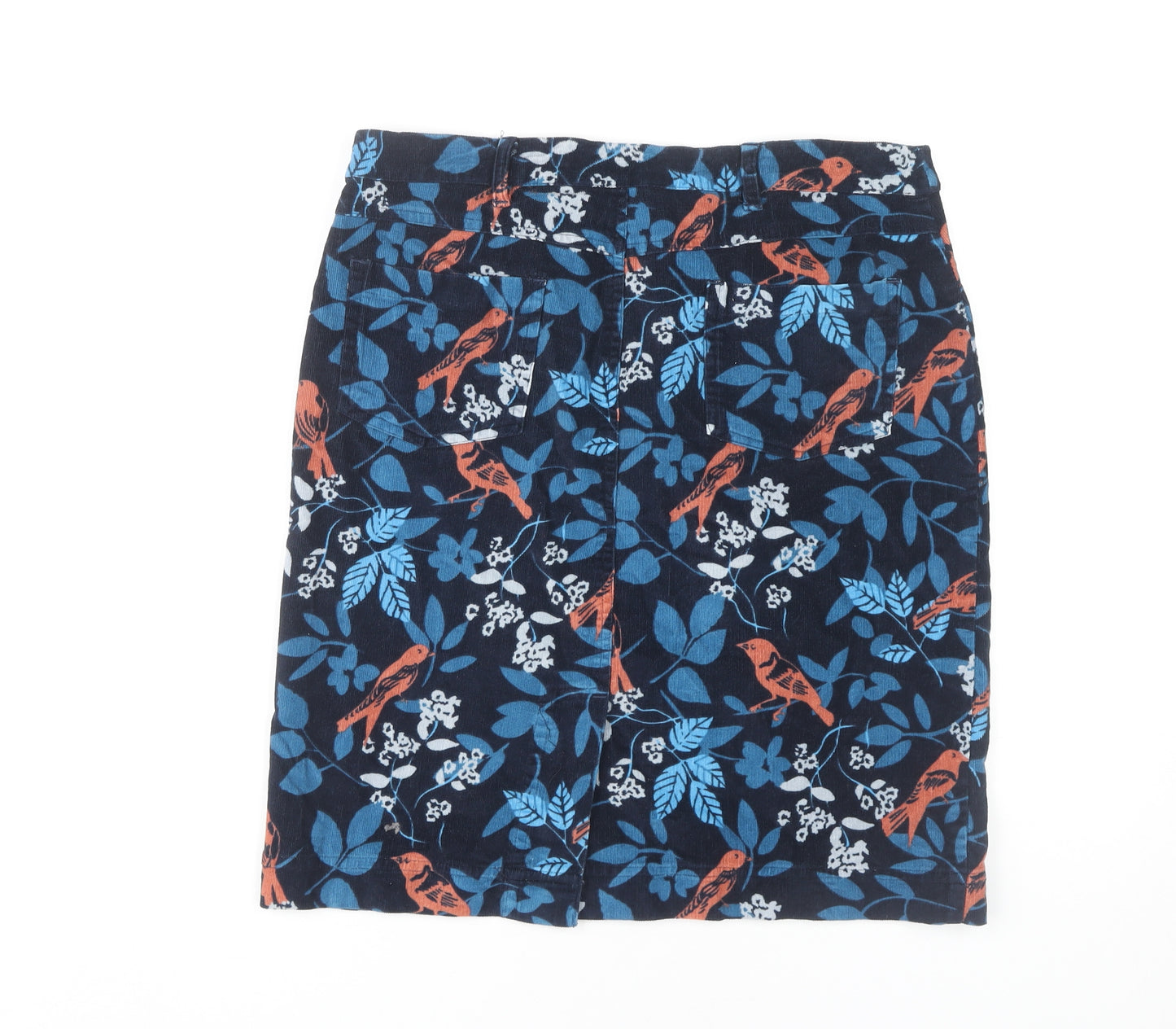Lily Originals Women's Multicoloured Floral Skirt - Size 12