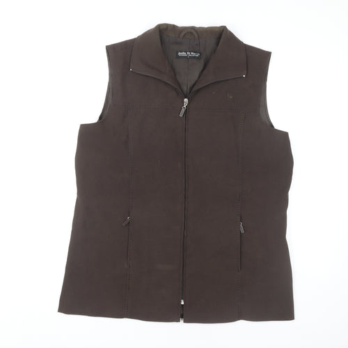Joella Di Marco Women's Brown Waistcoat L