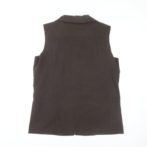Joella Di Marco Women's Brown Waistcoat L