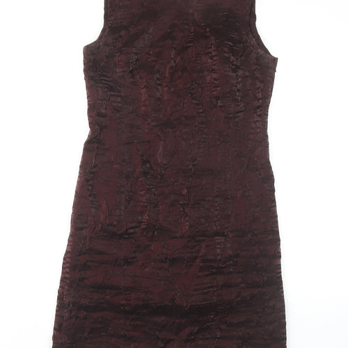 NIL'S Paris Women's Brown Sheath Dress Size 10