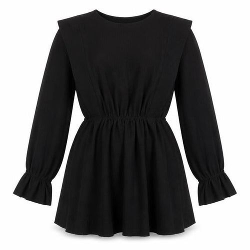 Zara Women Black Long Sleeve Dress Size 12