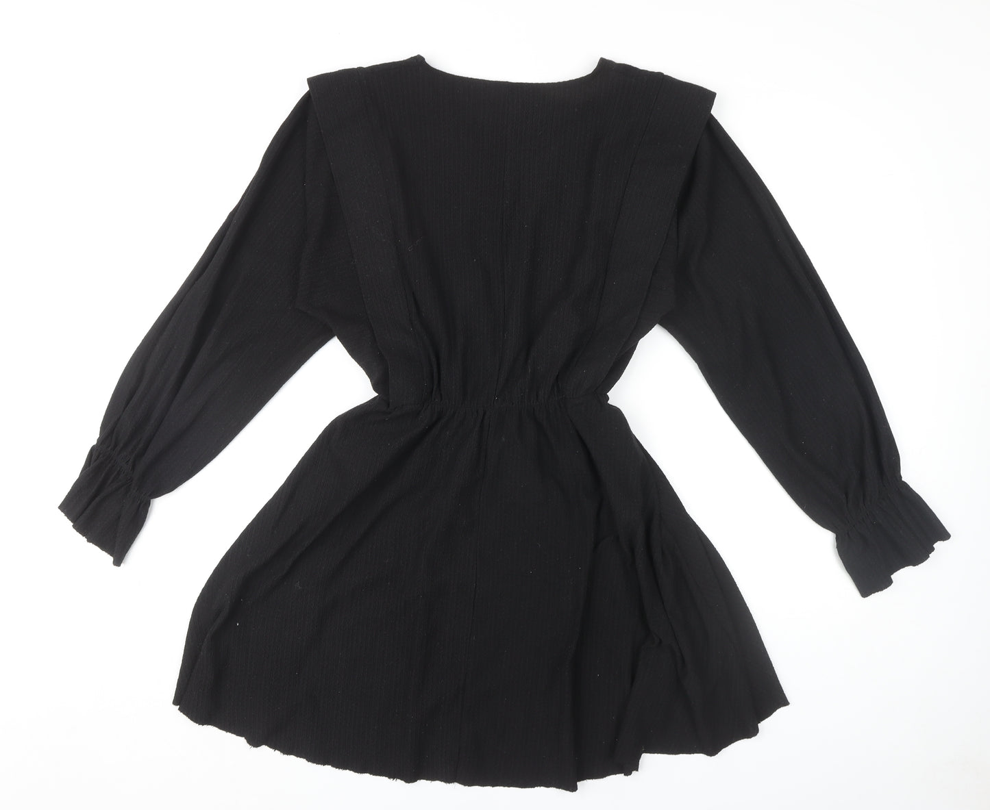 Zara Women Black Long Sleeve Dress Size 12
