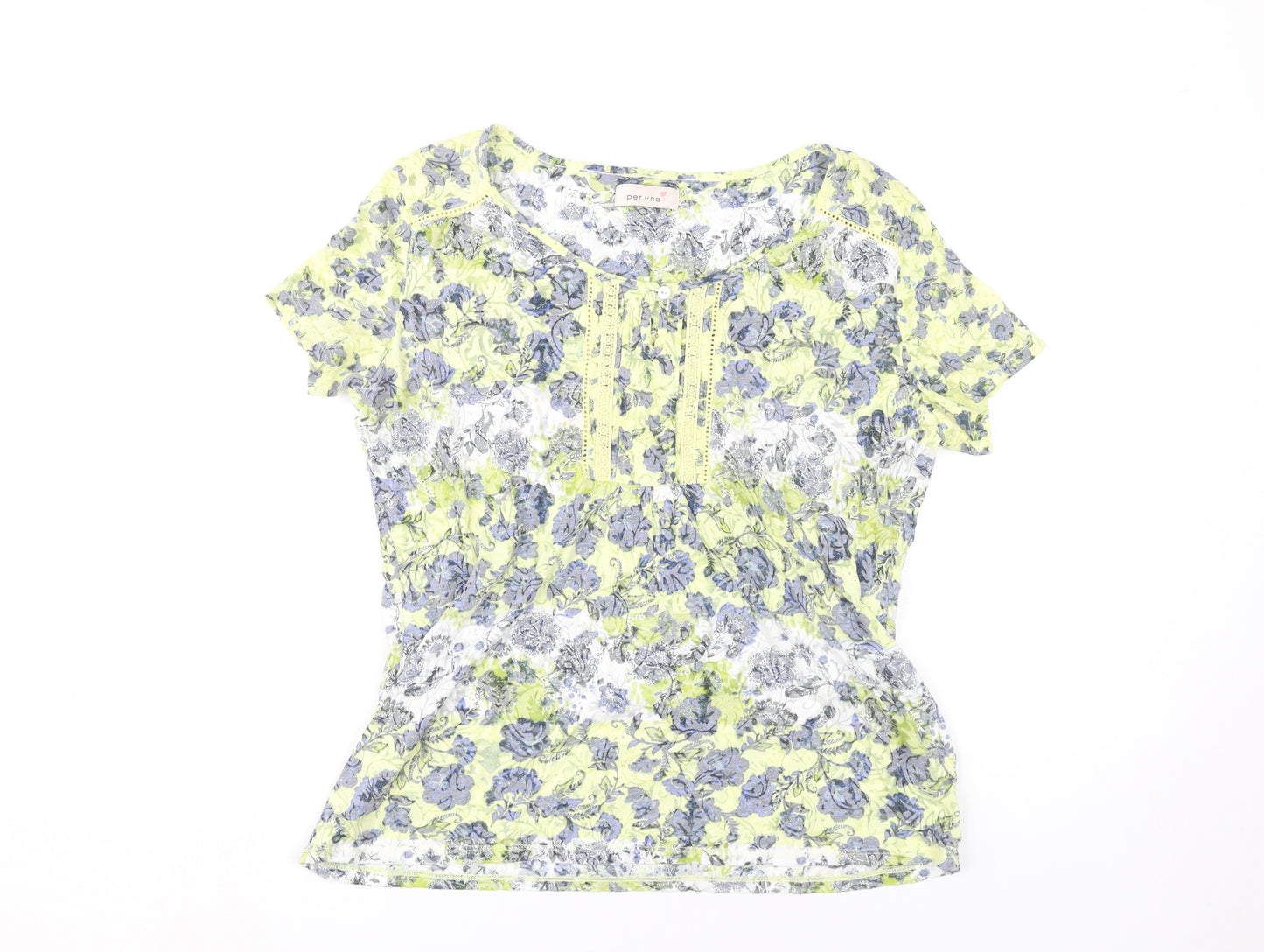 Marks and Spencer Women's Floral T-Shirt, Size 14