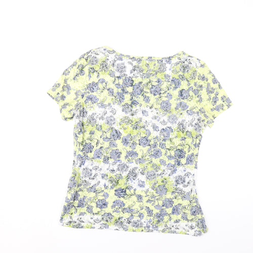 Marks and Spencer Women's Floral T-Shirt, Size 14
