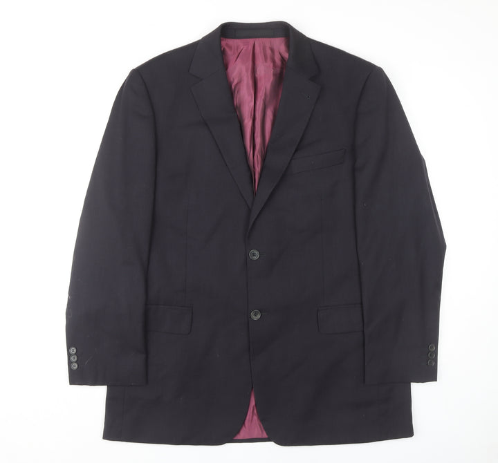 John Lewis Men's Blue Classic Wool Blazer 42R