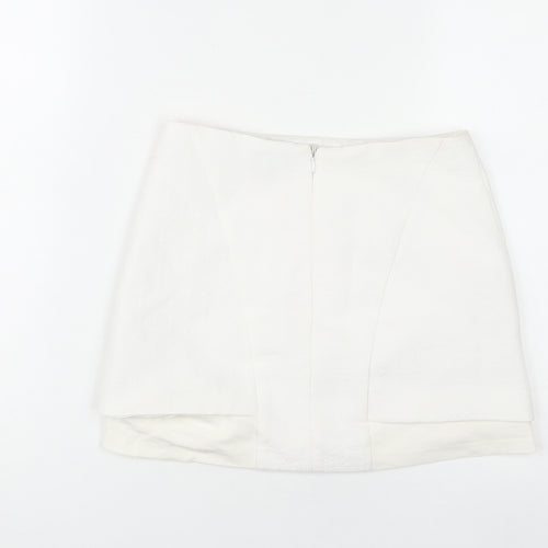Topshop Women's White Pencil Skirt Size 6
