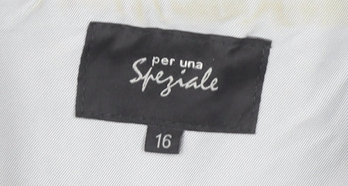Per Una Women's Grey Trench Coat Size 16