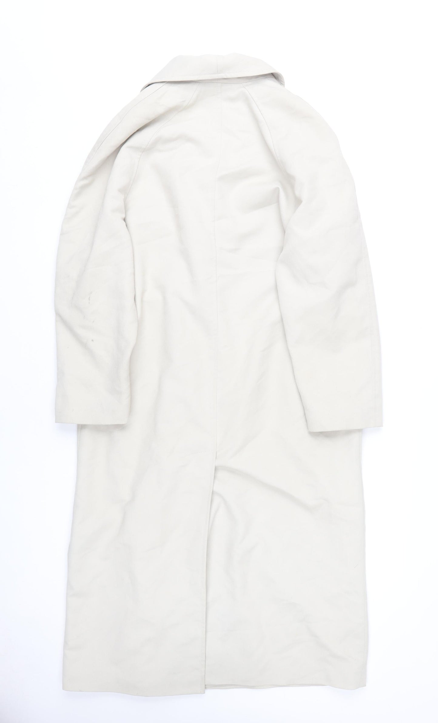 BHS Ivory Women's Overcoat Size 10 - Business Casual