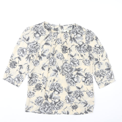 Next Women's Multicoloured Floral Blouse Size 6