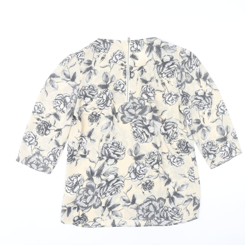 Next Women's Multicoloured Floral Blouse Size 6