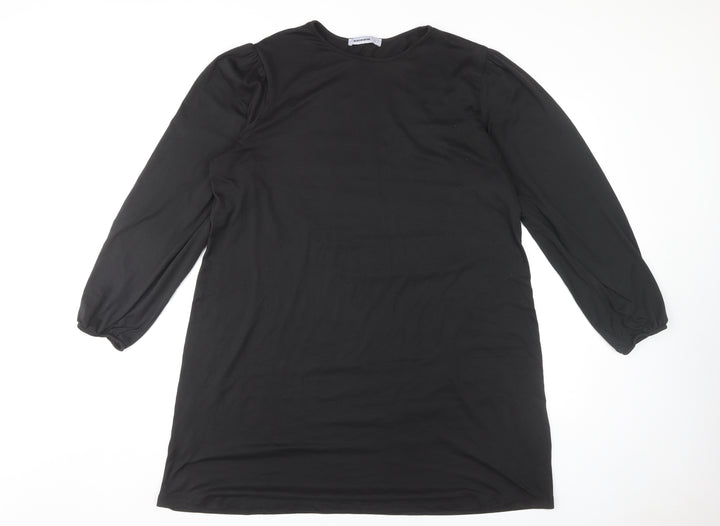 Woolworths Women's Black Shift Dress L