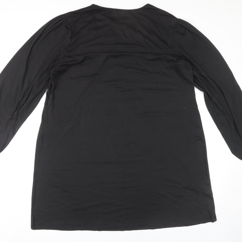 Woolworths Women's Black Shift Dress L