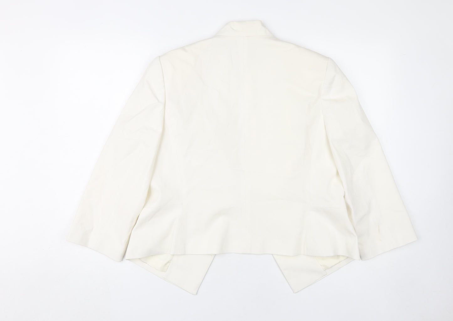 Marks and Spencer Ivory Women's Blazer, Size 16