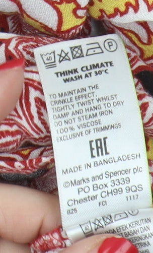 Marks and Spencer Women's Multicoloured Slip Dress